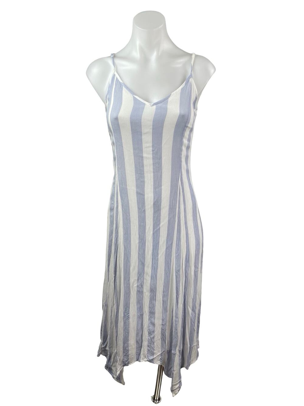 American Eagle Outfitters Sunchaser Stripe V Neck Sleeveless Midi Slip Dress XXS